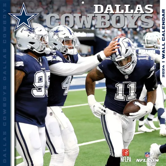 Discover Dallas Football 2024 WALL CALENDAR