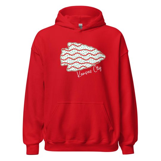 Discover Chiefs Christmas Cake Hoodie