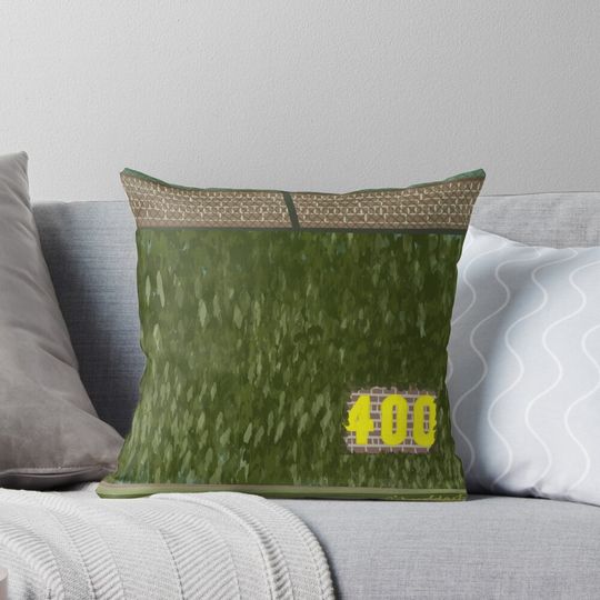 Discover Wrigley Fence Pillow