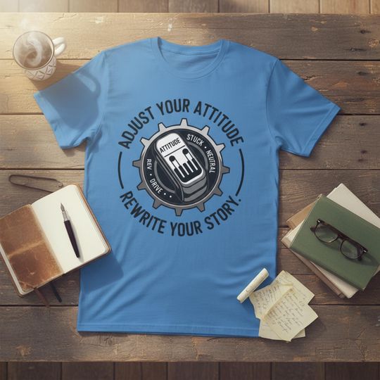 Discover Unisex Motivational T-Shirt, Adjust Your Attitude Tee, Rewrite Your Story Apparel, Inspirational Shirt for Self-Improvement, Perfect [...]