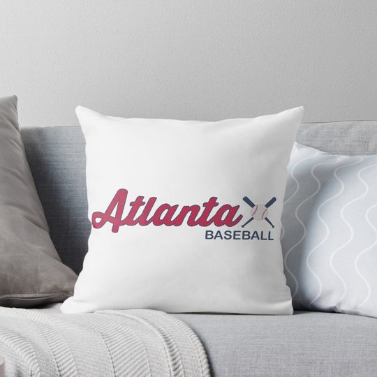 Atlanta Baseball Gift Pillow