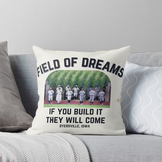 Discover  Field of Dreams 2021 'If you build it, they will come' MLB Game White Sox Yankees  Pillow