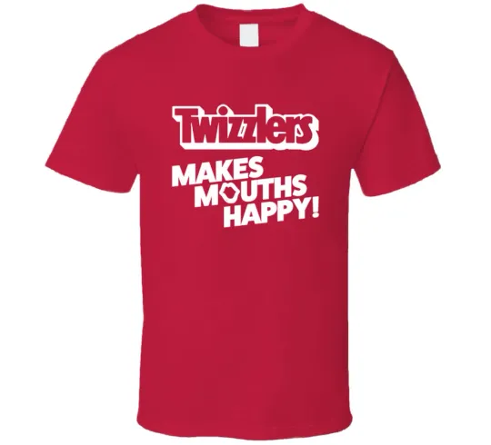 Discover Vintage 1980s Twizzlers T Shirt Makes Mouths Happy 80s HersheyÃ¢Â€Â™s Li