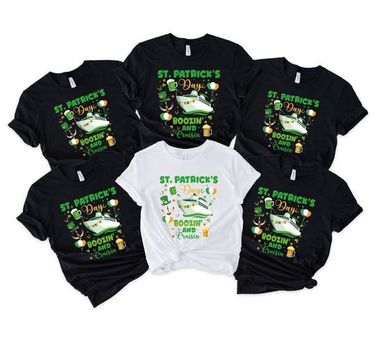 Discover St. Patrick's Day Cruise Squad Shirt: Cruising & Boozing