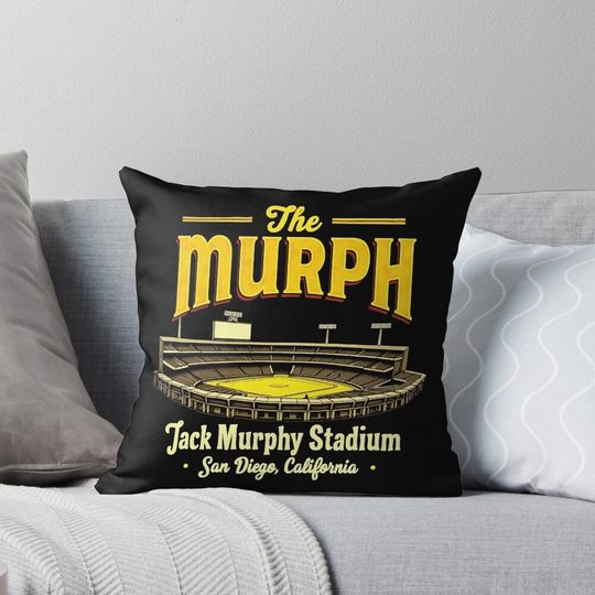 Discover The Murph Defunct Jack Murphy Stadium  Pillow
