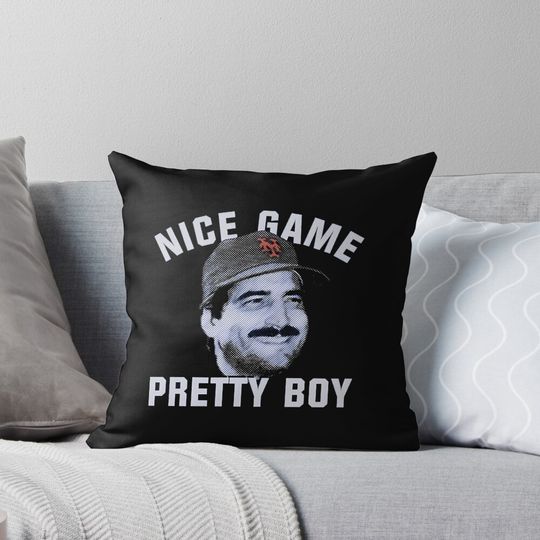 Discover Keith Hernandez New York M Nice Game Pretty Boy Pillow