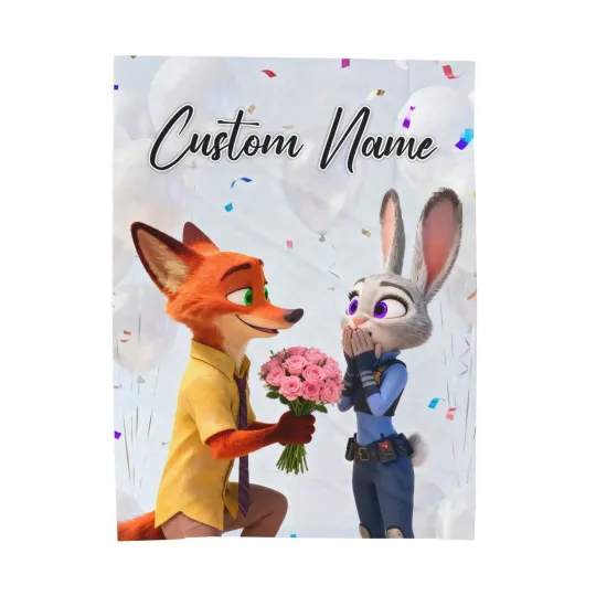 Discover Personalized Disney Zootopia Valentine Together, Gift For Friends, Couple V18