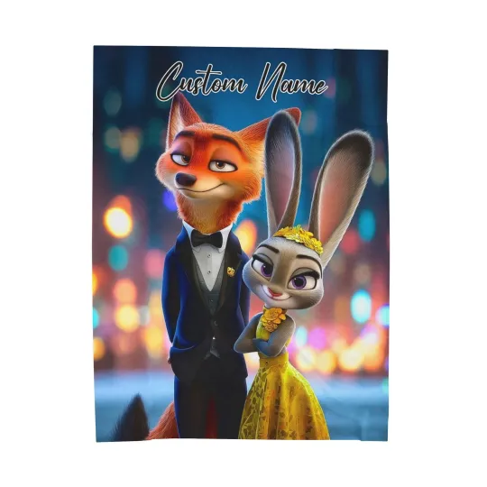 Discover Personalized Disney Zootopia Valentine Together, Gift For Friends, Couple V29