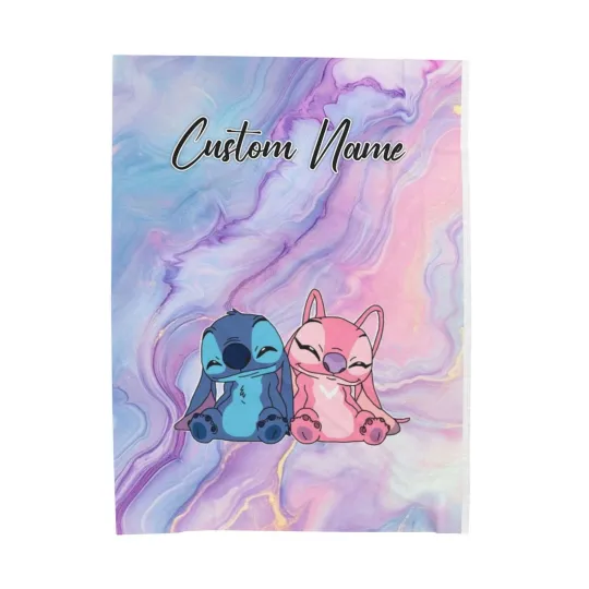 Discover Personalized Disney Stitch Angle Valentine, Gift For Friends, Couple V11