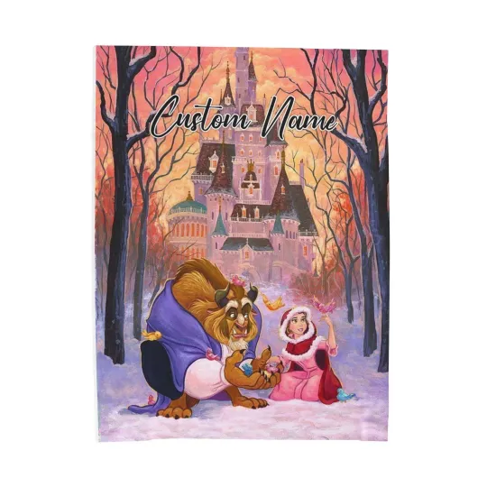 Discover Personalized Disney Beauty And The Beast Valentine, Gift For Friends, Couple V6