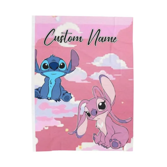 Discover Personalized Disney Stitch Angle Valentine, Gift For Friends, Couple V18