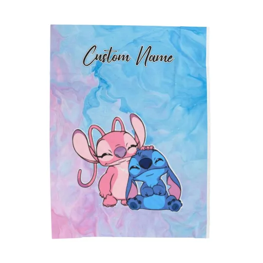 Discover Personalized Disney Stitch Angle Valentine, Gift For Friends, Couple V2