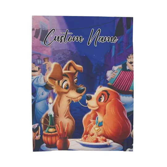 Discover Personalized Disney Lady And The Tramp Valentine, Gift For Friends, Couple
