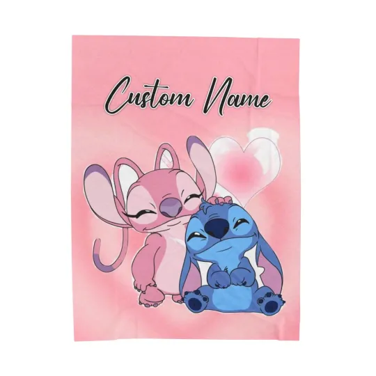 Discover Personalized Disney Stitch Angle Valentine, Gift For Friends, Couple V13
