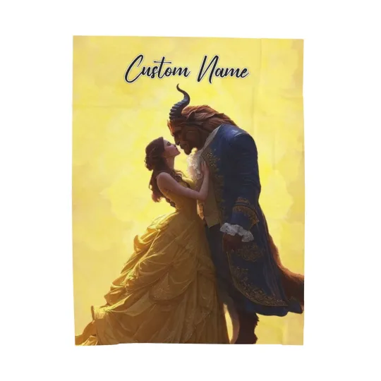 Discover Personalized Disney Beauty And The Beast Valentine, Gift For Friends, Couple V2