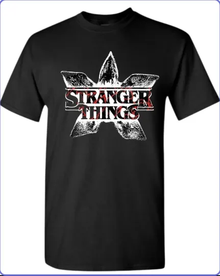 Stranger Things Youth T-Shirt Black