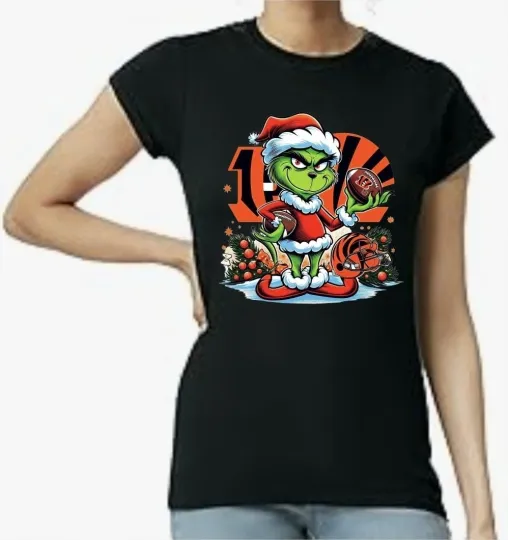 Discover Christmas Funny Character Bengals Women's T-Shirt