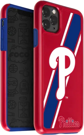 Discover FOCO MLB Philadelphia Phillies Hybrid Case for iPhone 11 Pro, X & XS (5.8")