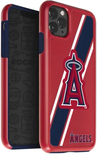 Discover FOCO MLB Licensed Los Angeles Angels Dual Hybrid Case for iPhone 11 & XR (6.1")