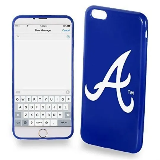 Discover Atlanta Braves Soft Silicone Case for iPhone 5/5S | MLB Licensed