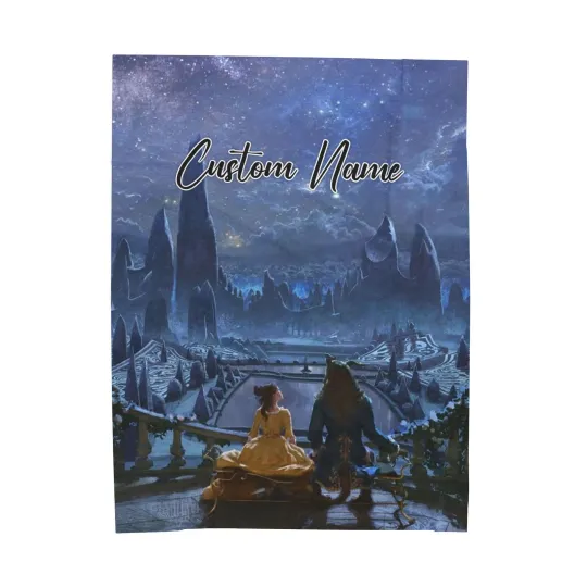 Discover Personalized Disney Beauty And The Beast Valentine, Gift For Friends, Couple V7