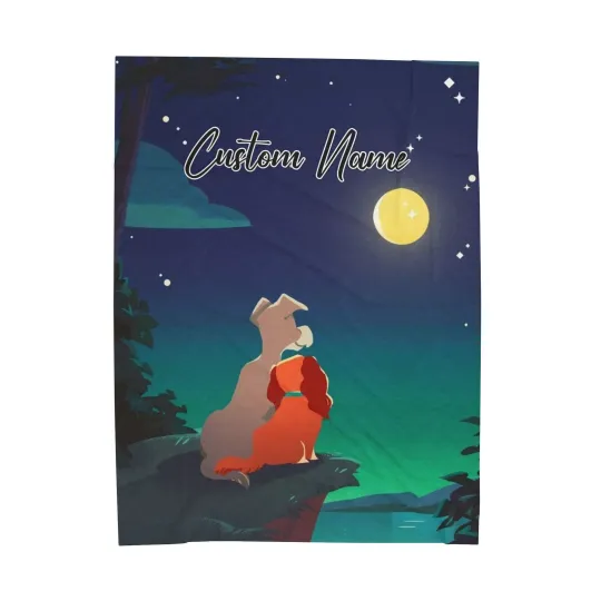 Discover Personalized Disney Lady And The Tramp Valentine, Gift For Friends, Couple V3