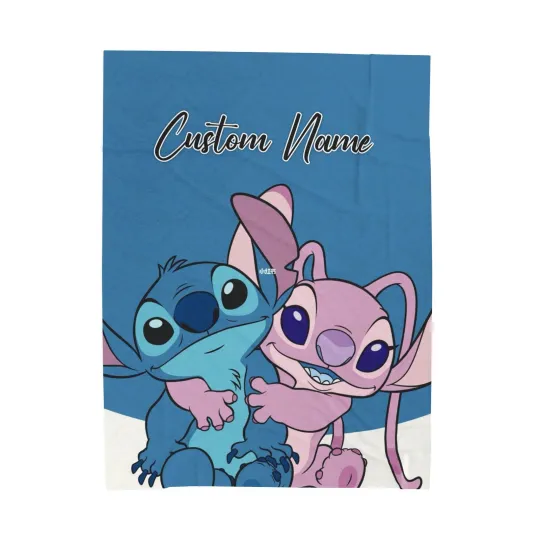 Discover Personalized Disney Stitch Angle Valentine, Gift For Friends, Couple V9