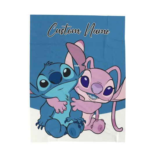 Discover Personalized Disney Stitch Angle Valentine, Gift For Friends, Couple V5