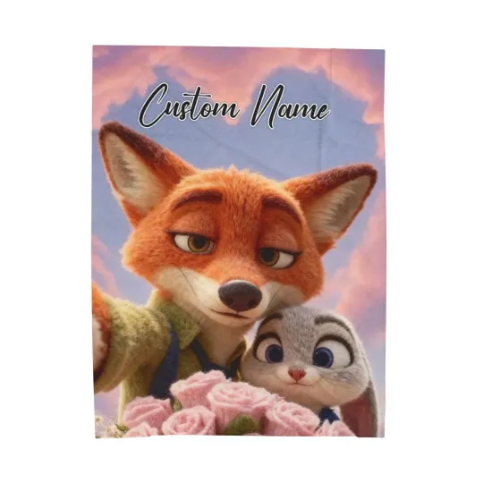Discover Personalized Disney Zootopia Valentine Together, Gift For Friends, Couple V22