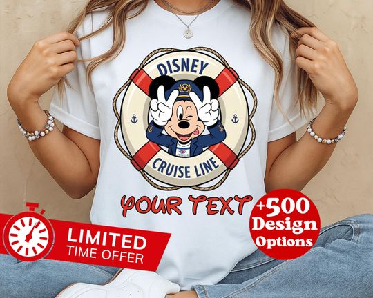 Discover Mickey Cruise Shirt: 2026 Disney Cruise Travel T-shirt