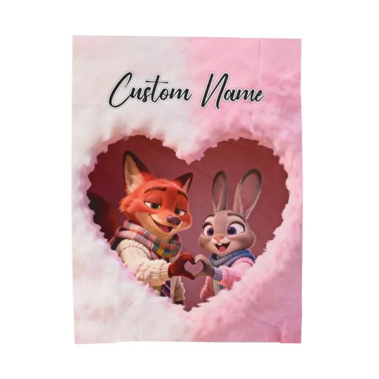 Discover Personalized Disney Zootopia Valentine Together, Gift For Friends, Couple V8