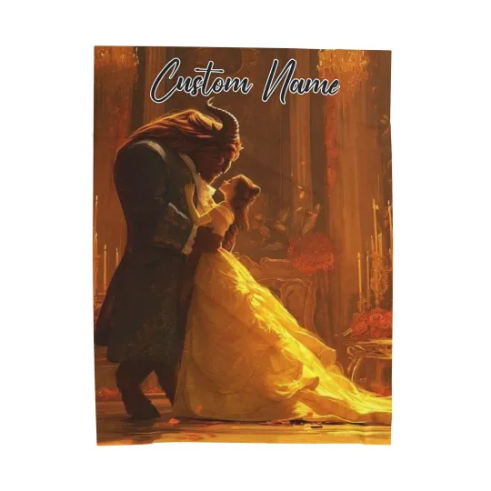 Discover Personalized Disney Beauty And The Beast Valentine, Gift For Friends, Couple V1