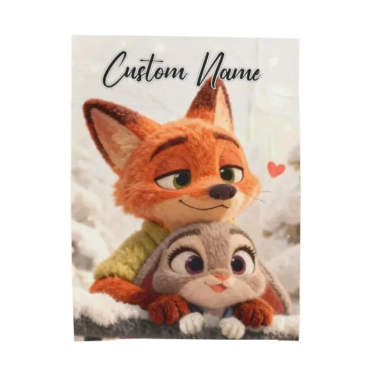 Discover Personalized Disney Zootopia Valentine Together, Gift For Friends, Couple V14