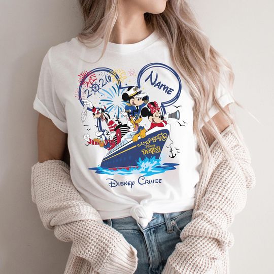 Discover Custom 2026 Disney Cruise Family Matching Shirt, Disney Cruise 2 Sided Shirt, Mickey and Friends Family Cruise Trip, Disney Cruise Trip Tee