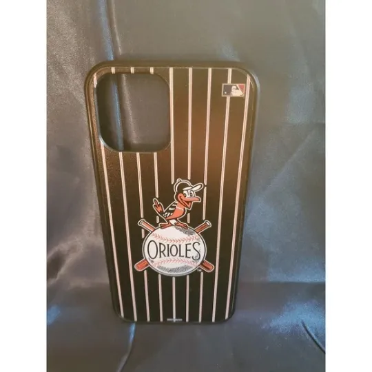 Baltimore Orioles  Baseball Team Logo Striped iPhone Pro/Pro Max Case