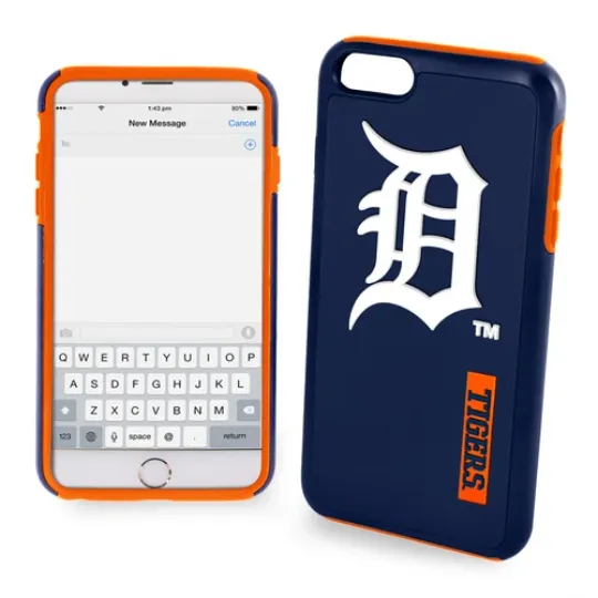 Detroit Tigers Hybrid Impact Case For iPhone 6 Plus, 6S Plus (5.5")