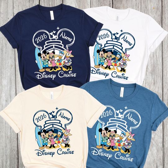 Discover Custom Disney Cruise 2026 Shirts,Disney Cruise 2026 Comfort Color Shirt, Toddler Disney Cruise Sweatshirt, Personalized Disney 2026 Cruise,