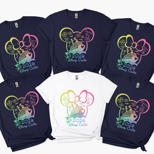 Discover Custom Disney Cruise Family 2026 Shirt