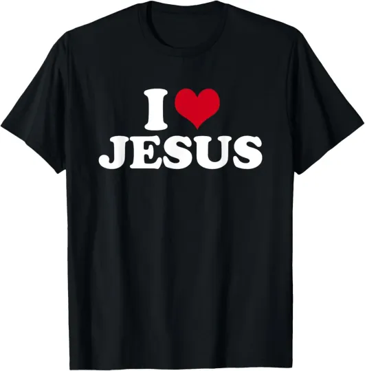 Discover I Love Jesus T-Shirt All Sizes S to 5XL