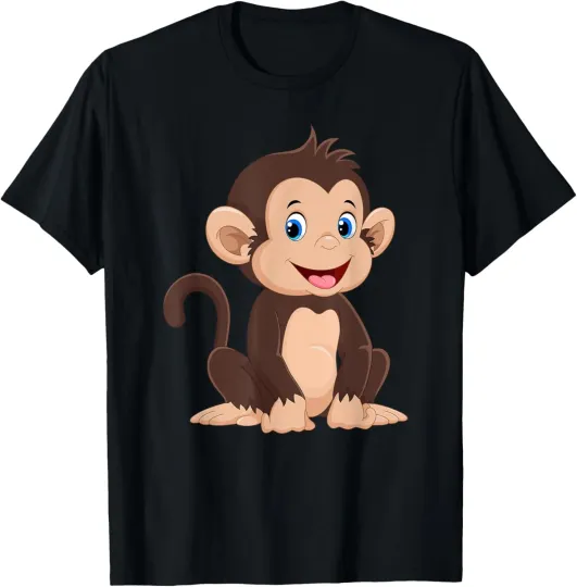 Discover Cool Monkey Design For Men Women Kids Funny Monkeys Gift T-Shirt