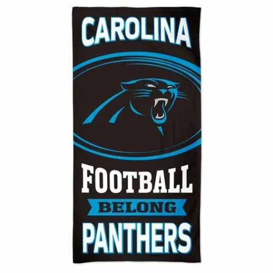 Discover Carolina Panthers Pride Beach Towel
