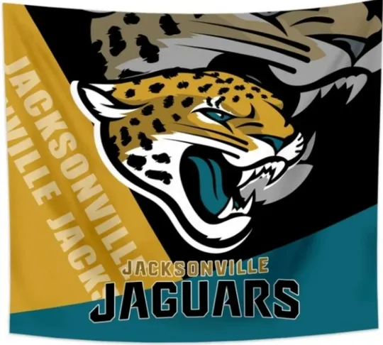Discover Jacksonville Jaguars Tapestry Banner