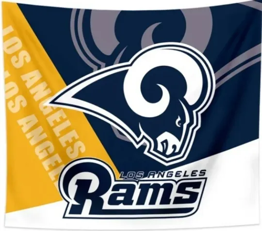 Discover Los Angeles Rams Tapestry Banner