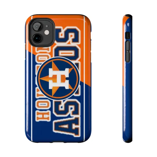 Houston Astros Phone Case, Baseball Fan Gift Samsung Galaxy Apple Iphone