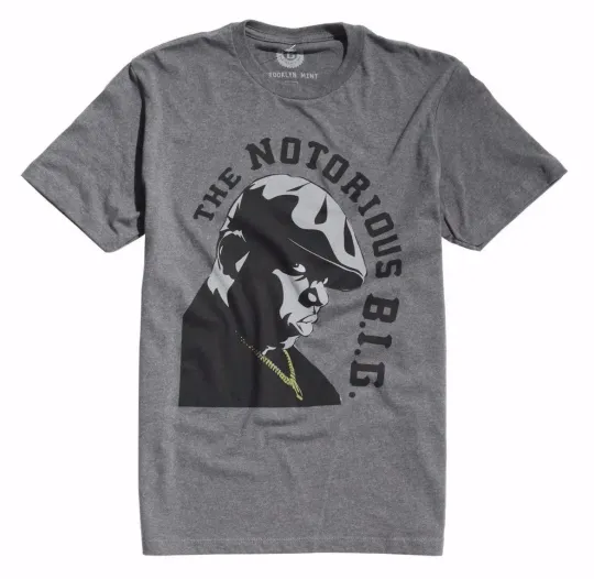 Discover THE NOTORIOUS B.I.G. BIG BIGGIE SMALLS T-Shirt NEW 100% Authentic