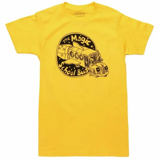 Discover THE MAGIC SCHOOL BUS LOGO T-Shirt NWT Authentic & Licensed