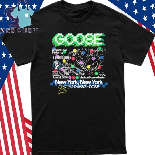Discover Goose Tour June 28, 2025 New York, NY Shirt