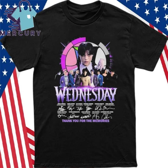 Discover Wednesday Signature Thank You Shirt