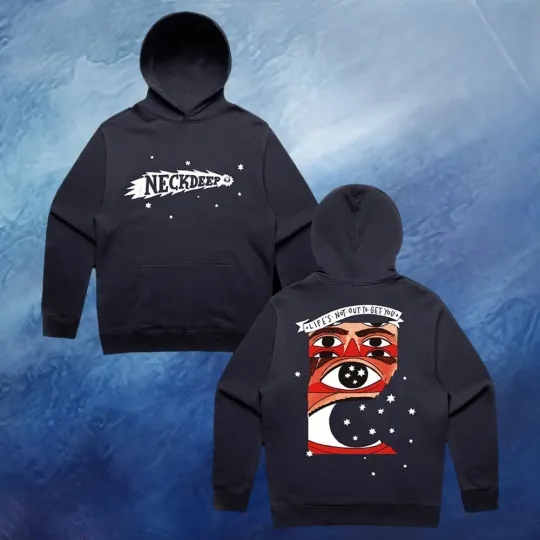 NECK DEEP LNOTGY MERCH FOR FAN, REPRINT 2SIDES HOODIE