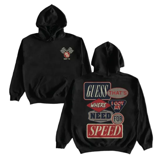 Wallen Western Need For Speed Hoodie Unisex 2 sided
